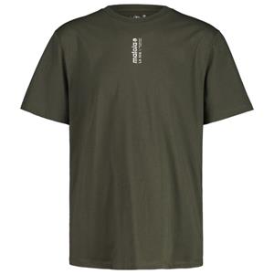 Maloja  GaitoM. - T-shirt, bruin/olijfgroen