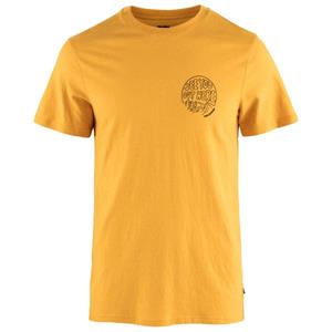 Fjällräven  Hemp Blend Out Here T-Shirt - T-shirt, oranje