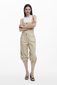 Desigual Afneembare spijkeroverall - BLACK