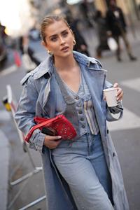 Desigual Patchwork spijkerhesje - BLUE