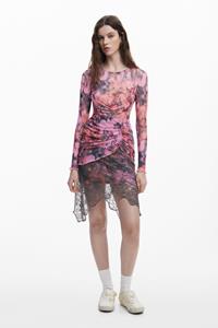 Desigual Asymmetrische jurk Collina Strada - RED