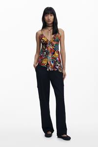 desigual T-shirt ontworpen door Mr. Christian Lacroix - MATERIAL FINISHES