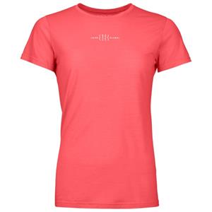 Ortovox - Women's 150 Cool Climb Local T-Shirt - Merinoshirt, rood
