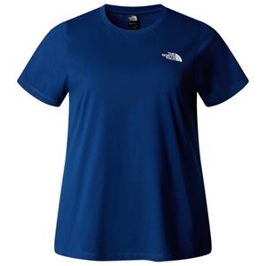 The North Face  Women's Plus S/S Simple Dome Tee - T-shirt, blauw