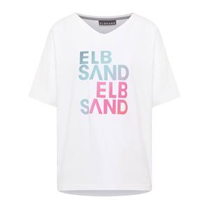 ELBSAND  Women's Liv T-Shirt - T-shirt, wit