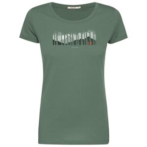 GreenBomb  Women's Nature Forest Walk Loves T-Shirt - T-shirt, olijfgroen