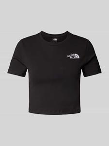 The North Face  Women's Crop S/S Tee - T-shirt, zwart