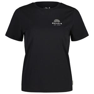 Maloja  Women's KanzelM. - T-shirt, zwart