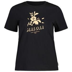 Maloja  Women's LasiM. - T-shirt, zwart