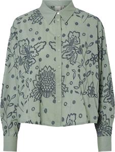 Y.A.S Yasrimis ls shirt s. iceberg green/grisai