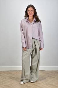 Nine In The Morning wollen broek Sandra 9SS25-SN67 grijs
