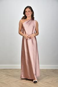 Sea Me Happy one shoulder jurk Julie Silky Touch powder rose