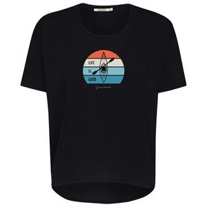 GreenBomb  Women's Nature Good Life Feel T-Shirt - T-shirt, zwart