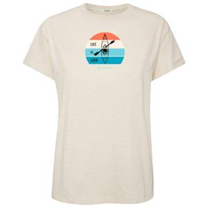 GreenBomb  Women's Nature Good Life Stop T-Shirt - T-shirt, beige