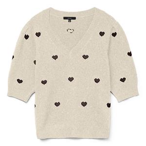 Vero Moda Vmdoffyheart 2/4 v-neck pullover ga