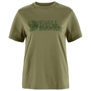Fjällräven  Women's Lush Logo T-Shirt - T-shirt, olijfgroen