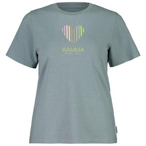 Maloja  Women's AdamekM. - T-shirt, grijs/turkoois