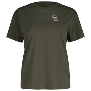 Maloja  Women's CassetteM. - T-shirt, olijfgroen