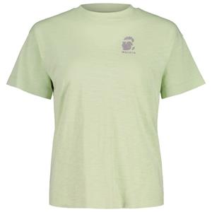 Maloja  Women's MereaM. - T-shirt, groen