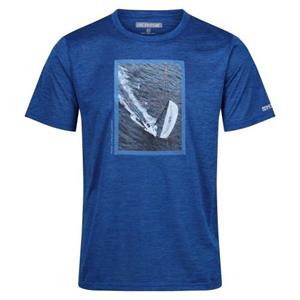 Regatta Heren Fingal VIII Zeilboot Marl T-shirt M oxfordblauwe kleur