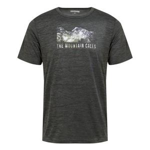 Regatta Heren Fingal VIII Mountain Marl T-shirt L grijs