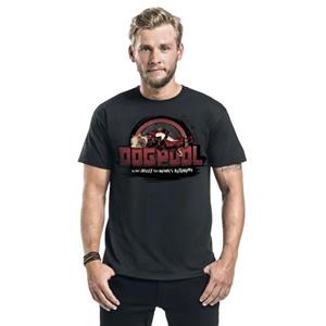 Deadpool Unisex Volwassen Dogpool Autonomy T-shirt M houtskool