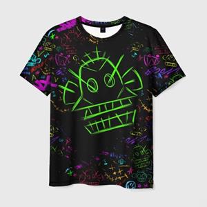 Bobby3 Populaire Arcane League Jinx T-shirt 3D-geprinte mannen/vrouwen anime T-shirts zomer ronde hals korte mouw top mannen volwassen cartoon T-shirt L