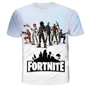 Baibao QIQI Polyester Snel drogend Fortnite Fashion Heren Zomer Casual Comfortabel Snel drogend Ademend Kinder T-shirt XXS-6XL XXS