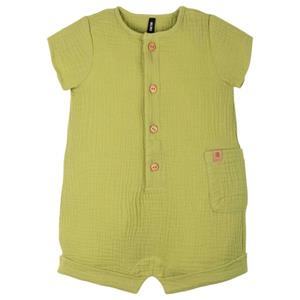 Pure Pure  Baby's Jumper Mull - Jumpsuit, olijfgroen/geel