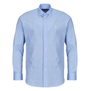 Polo Ralph Lauren Overhemd Lange Mouw  CHEMISE COUPE DROITE EN POPELINE MICRO MOTIF