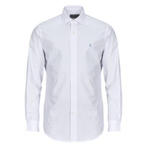 Polo Ralph Lauren Overhemd Lange Mouw  CHEMISE COUPE DROITE EN POPELINE MICRO MOTIF