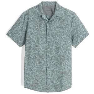 Royal Robbins  Amp Lite II S/S - Overhemd, turkoois/grijs