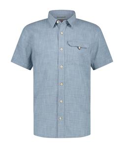 Royal Robbins  Hempline Spaced S/S - Overhemd, turkoois