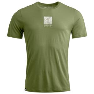 Ortovox Heren 120 Cool Tec Abstract T-shirt