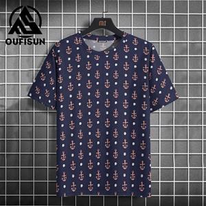 ETST 03 Kompas Print T-shirt Vintage Heren Korte Mouw Shirt Nautische Tops Zomer O-hals Sweatshirt Tees Designer Dagelijkse Herenkleding 2XL