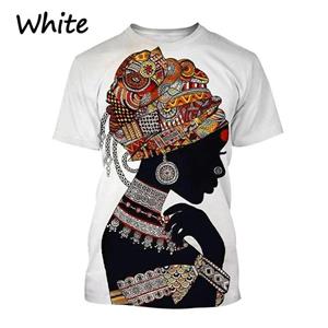 Chengyu Trend Arrivals Etnische Stijl Bedrukking Grafisch 3D T-shirt Afrikaans Heren Korte Mouw Mode Straat Persoonlijkheid Kleding T-shirts Tops XS