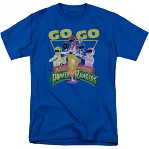 Pertemba FR - Apparel Mighty Morphin Power Rangers Heren Go Go T-shirt XL koningsblauwe kleur