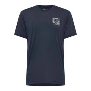 Jack Wolfskin Heren Vonnan Graphic T-shirt