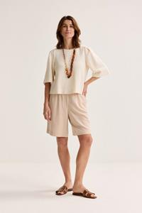 Améline Lange Short In Linnenmix