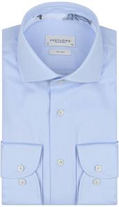Profuomo Twill Overhemd Lichtblauw