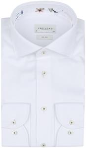 Profuomo Twill Overhemd Wit