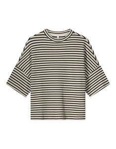 Summum Boxy top stripe waffle 3s5103-30662