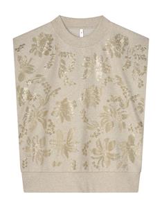 Summum Sleeveless embellished sweatshirt 3s5108-30656