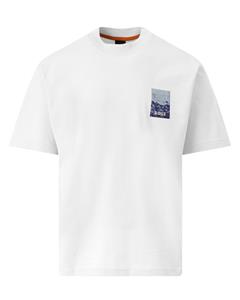 BOSS Casual Te_numbers Heren T-shirt KM
