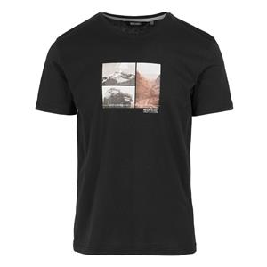 Regatta Heren cline ix mountain t-shirt