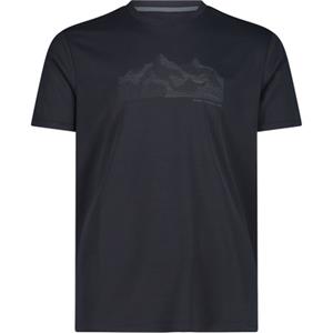CMP Heren Print functioneel T-shirt