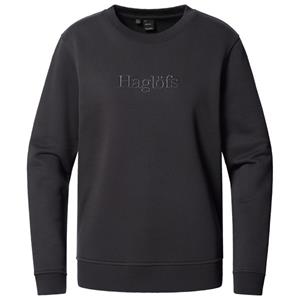 Haglöfs  Women's Crewneck - Trui, zwart/grijs