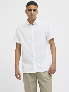 Jack & Jones Jjpierre slub shirt ss off-white