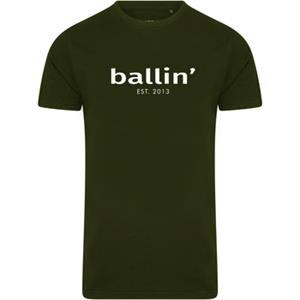 Ballin Est. 2013 T-shirt Korte Mouw  Tapered Fit Shirt