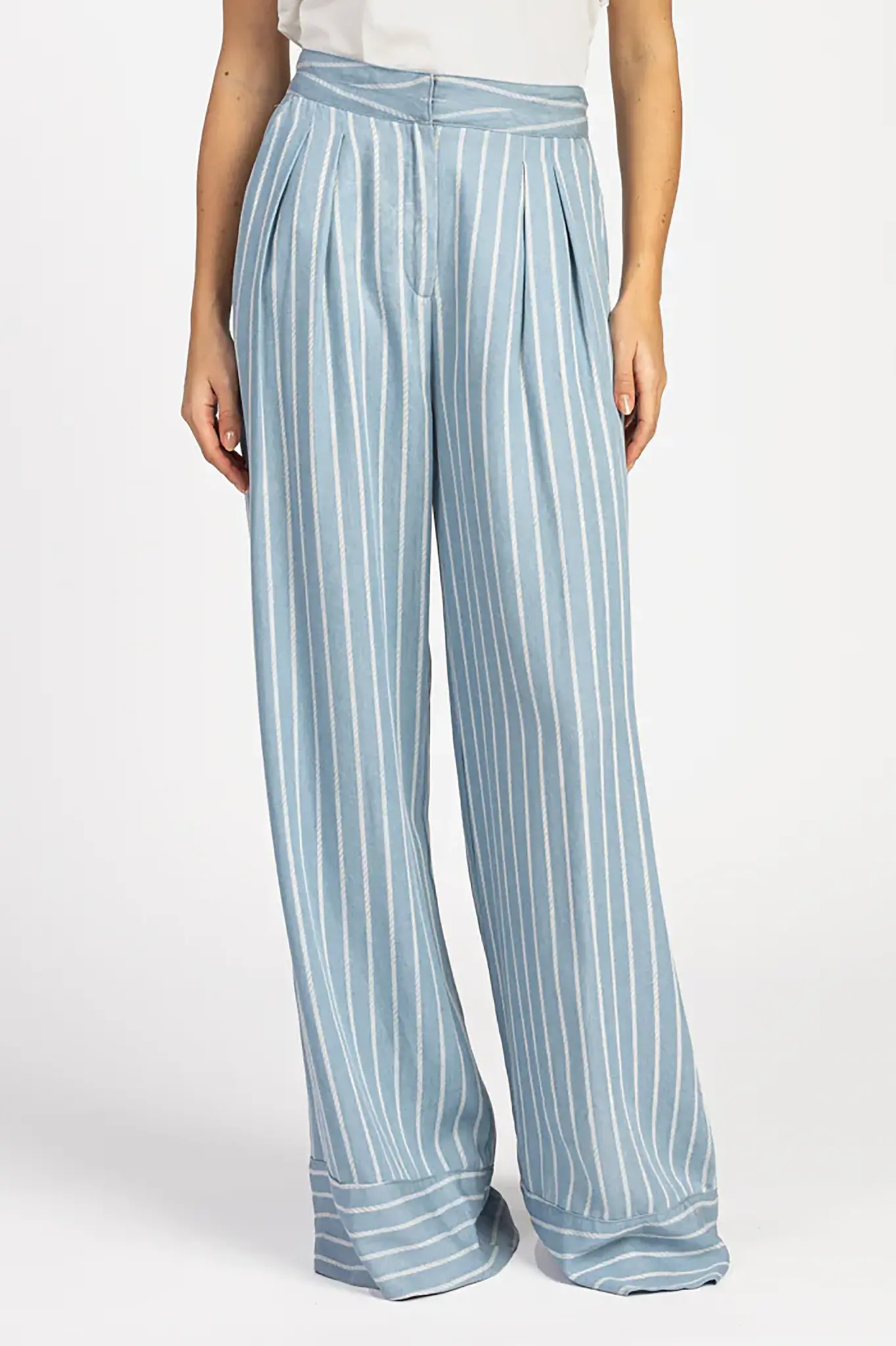Aaiko Frederique stripe trousers